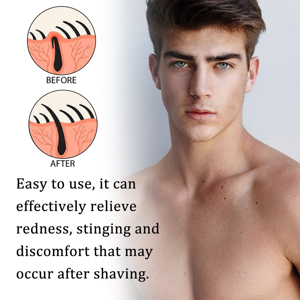 After Shave Cream, Refreshing Men&