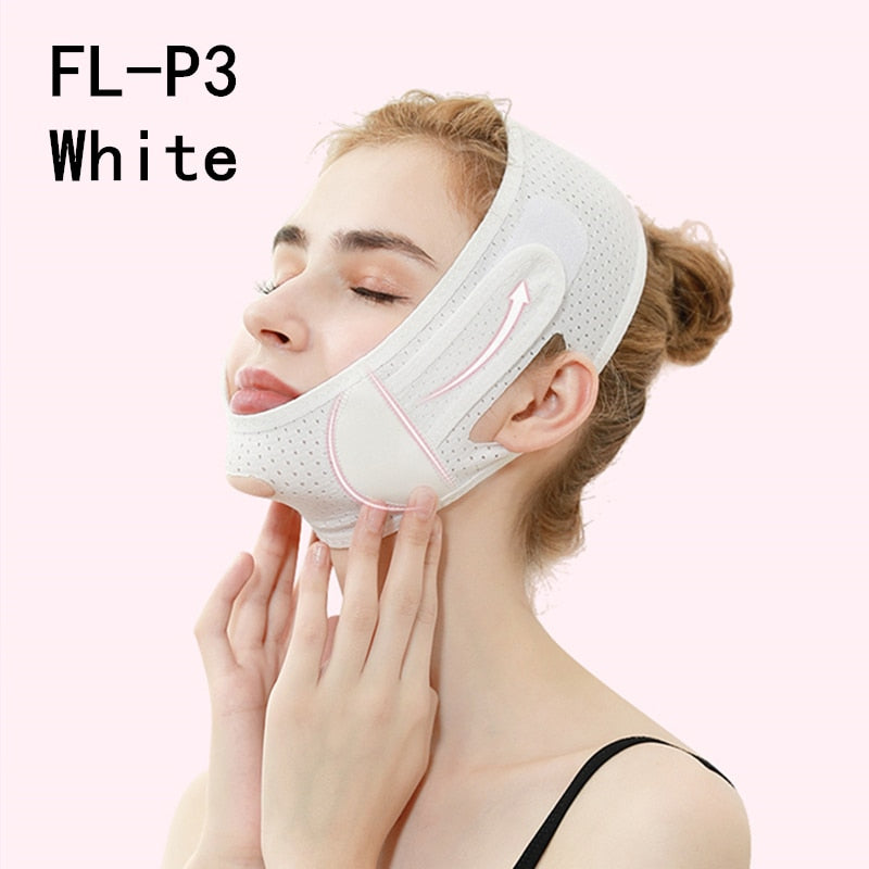 Face lifting Strap for Women Face Slimming Straps V-Line Facial lift Bandage Sculpt Bandage Men Modeling Strap Face Fixed Belt