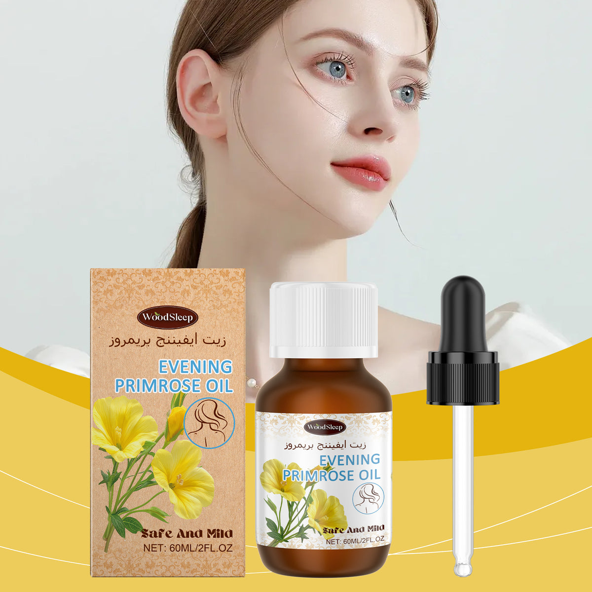 Woodsleep Evening Primrose Care Oil Hair Care Hair Care Oil