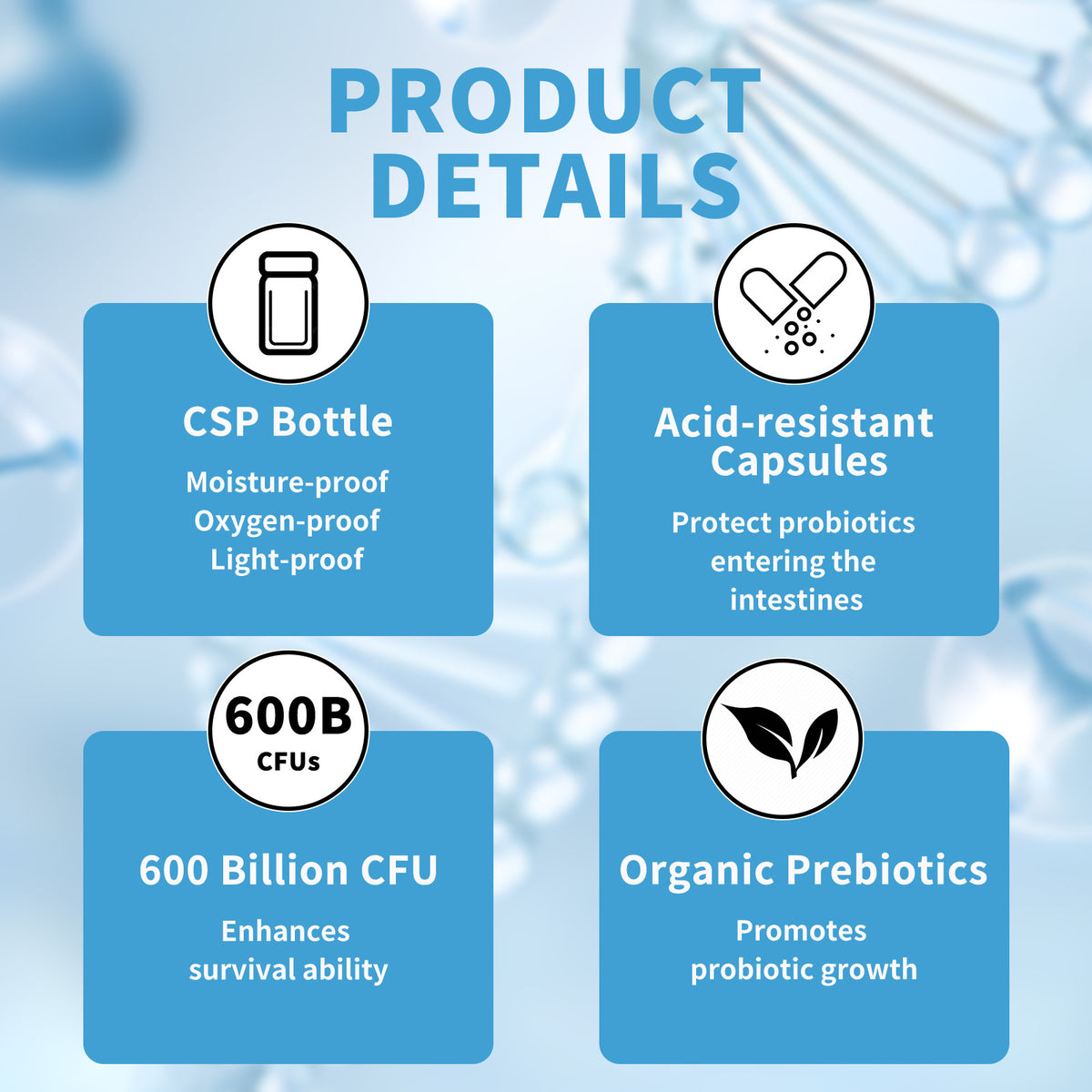 male female probiotic capsules