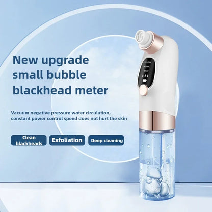 Blackhead Remover Pore Vacuum Face Cleaner Electric Pimple Acne Black Head Removal USB Rechargeable Water Cycle Black Dot Remove