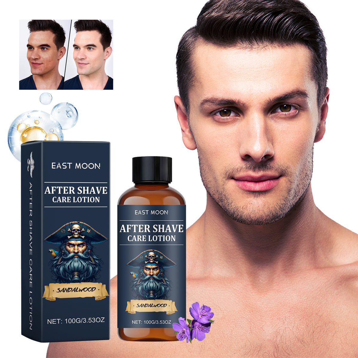 After Shave Cream, Refreshing Men&