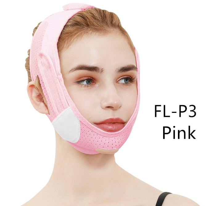 Face lifting Strap for Women Face Slimming Straps V-Line Facial lift Bandage Sculpt Bandage Men Modeling Strap Face Fixed Belt