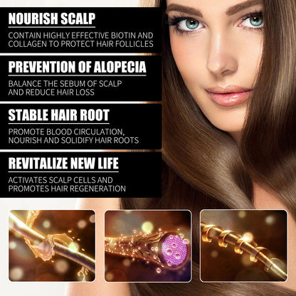 Collagen B7 Vitamin Hair Care Essential Oil Nourishes Hair