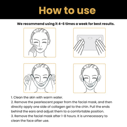 V-shaped Face Lifting Facial Mask for Skin Care